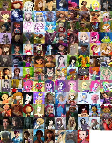 animated heroines deviantart|More.